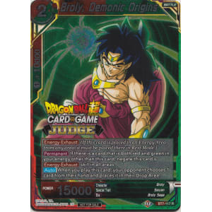 Broly, Demonic Origins (BT7-117) [Judge Promotion Cards] | Dragon's Lair Comics and Fantasy Houston TX