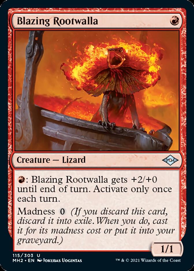 Blazing Rootwalla [Modern Horizons 2] | Dragon's Lair Comics and Fantasy Houston TX