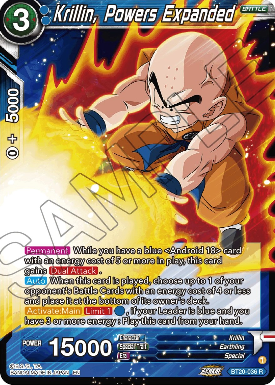 Krillin, Powers Expanded (BT20-036) [Power Absorbed] | Dragon's Lair Comics and Fantasy Houston TX