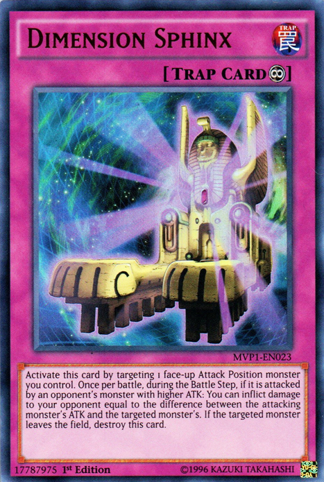 Dimension Sphinx [MVP1-EN023] Ultra Rare | Dragon's Lair Comics and Fantasy Houston TX