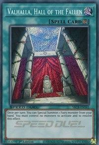 Valhalla, Hall of the Fallen (Secret) [SBCB-EN141] Secret Rare | Dragon's Lair Comics and Fantasy Houston TX