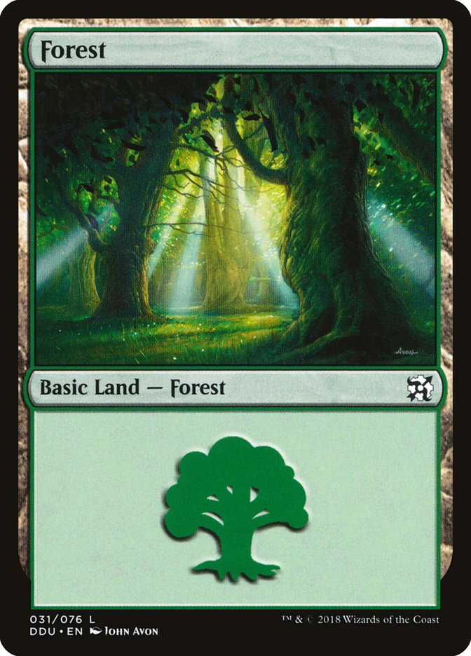 Forest (31) [Duel Decks: Elves vs. Inventors] | Dragon's Lair Comics and Fantasy Houston TX