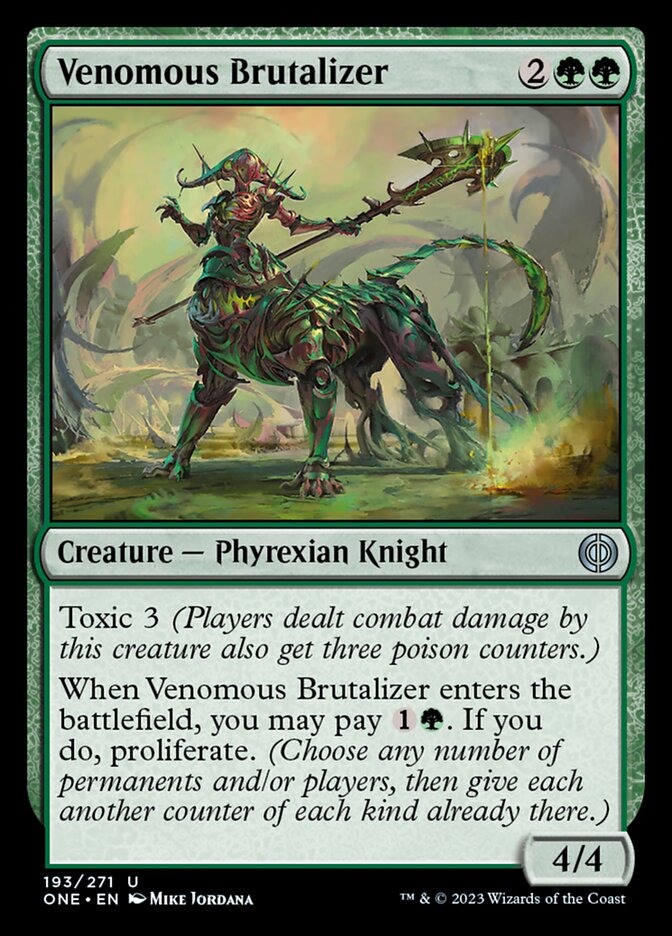 Venomous Brutalizer [Phyrexia: All Will Be One] | Dragon's Lair Comics and Fantasy Houston TX