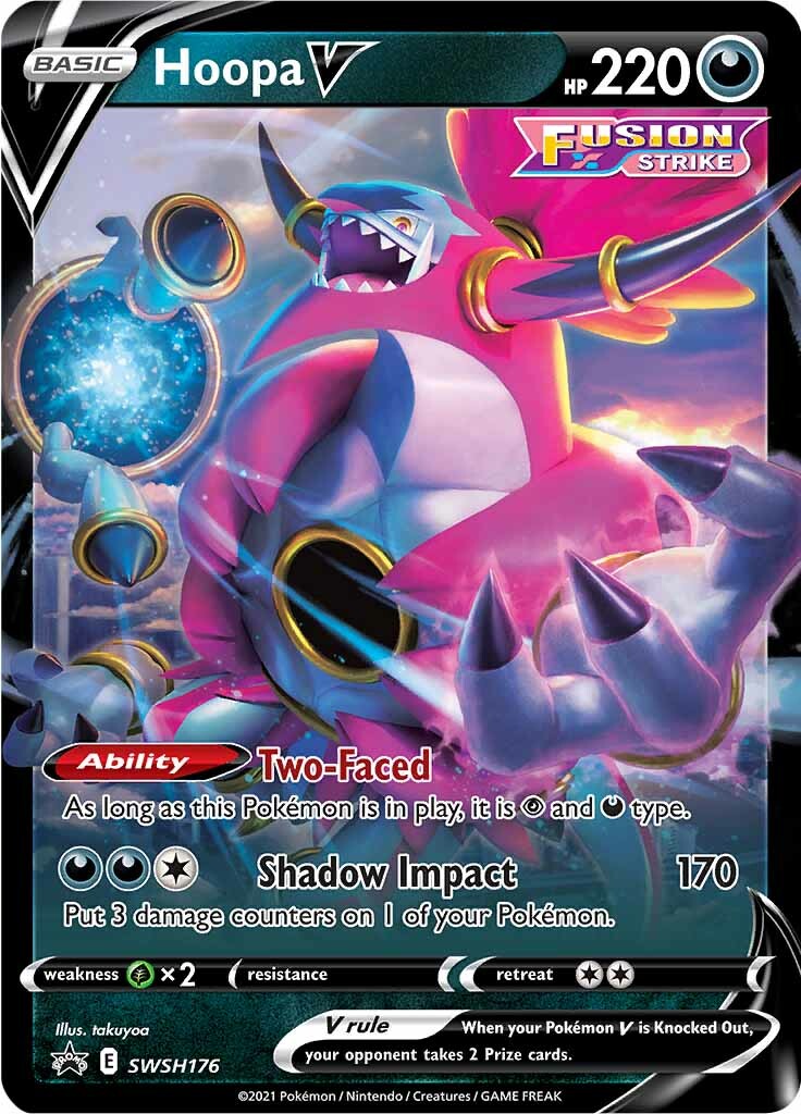 Hoopa V (SWSH176) [Sword & Shield: Black Star Promos] | Dragon's Lair Comics and Fantasy Houston TX