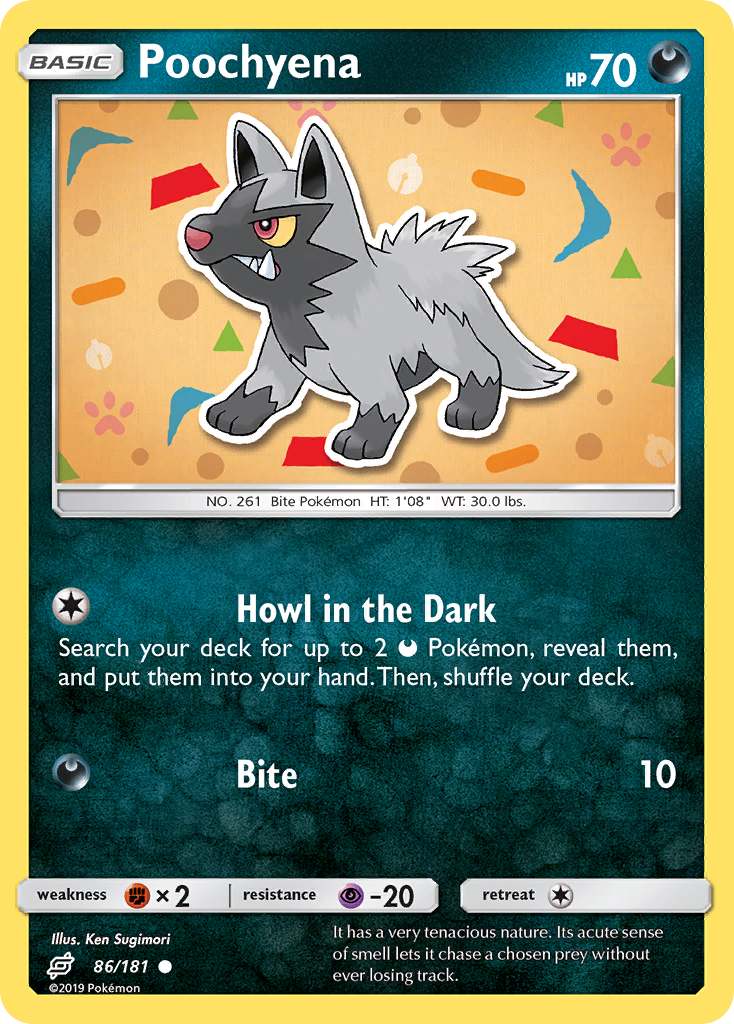 Poochyena (86/181) [Sun & Moon: Team Up] | Dragon's Lair Comics and Fantasy Houston TX