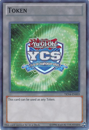 Yu-Gi-Oh Championship Series Token (Green) [TKN4-EN003] Super Rare | Dragon's Lair Comics and Fantasy Houston TX