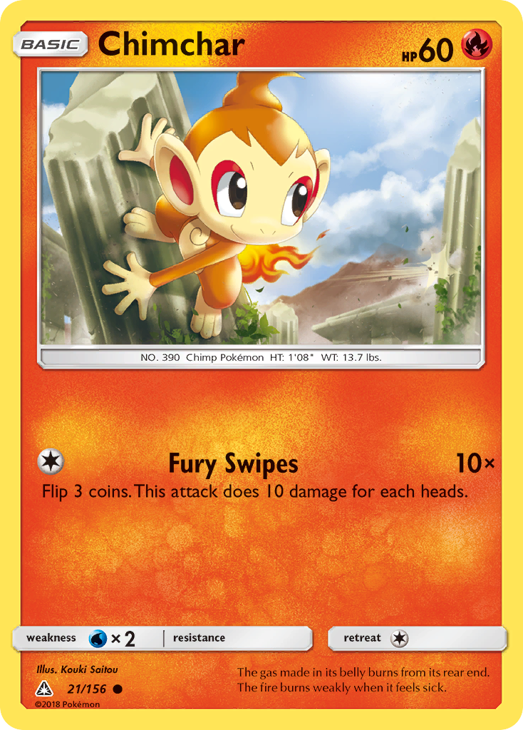 Chimchar (21/156) [Sun & Moon: Ultra Prism] | Dragon's Lair Comics and Fantasy Houston TX