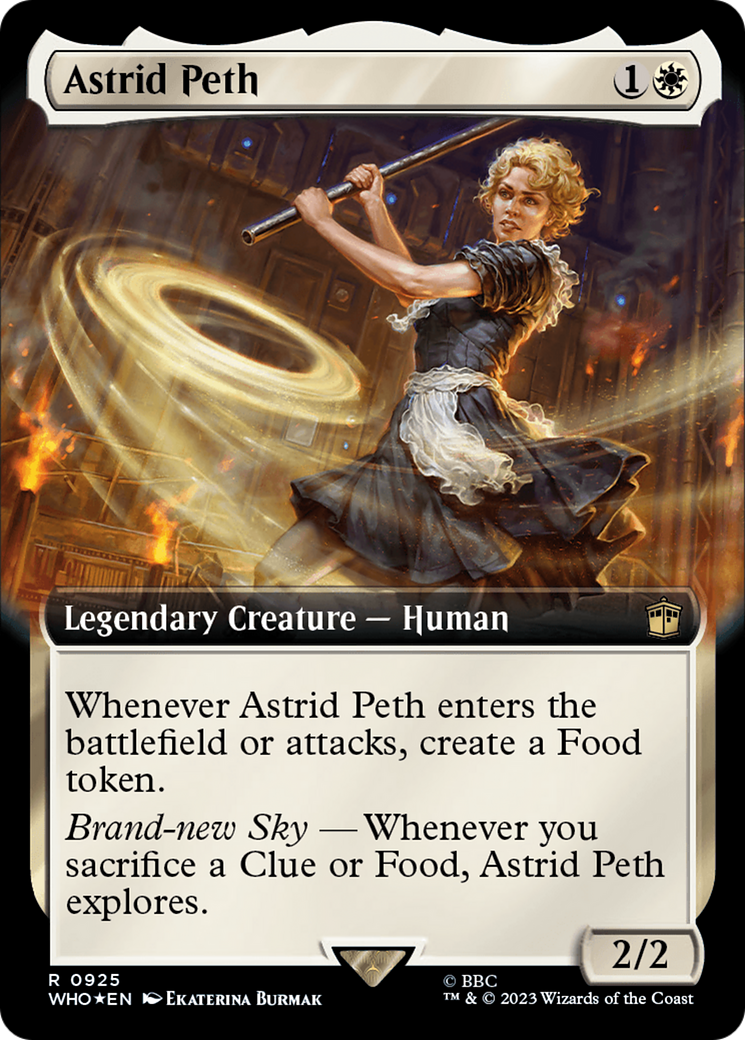 Astrid Peth (Extended Art) (Surge Foil) [Doctor Who] | Dragon's Lair Comics and Fantasy Houston TX