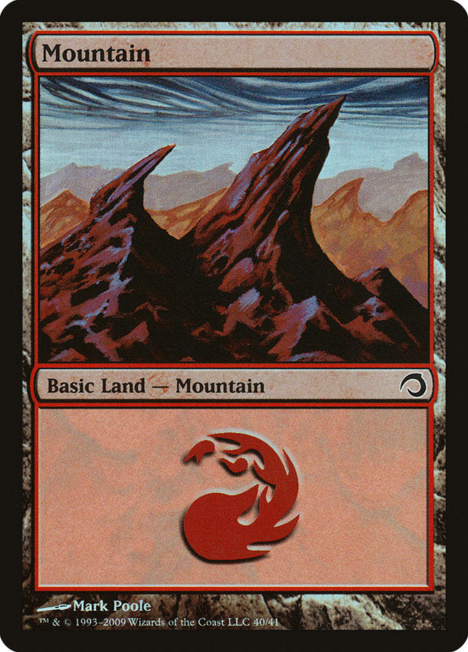 Mountain (40) [Premium Deck Series: Slivers] | Dragon's Lair Comics and Fantasy Houston TX