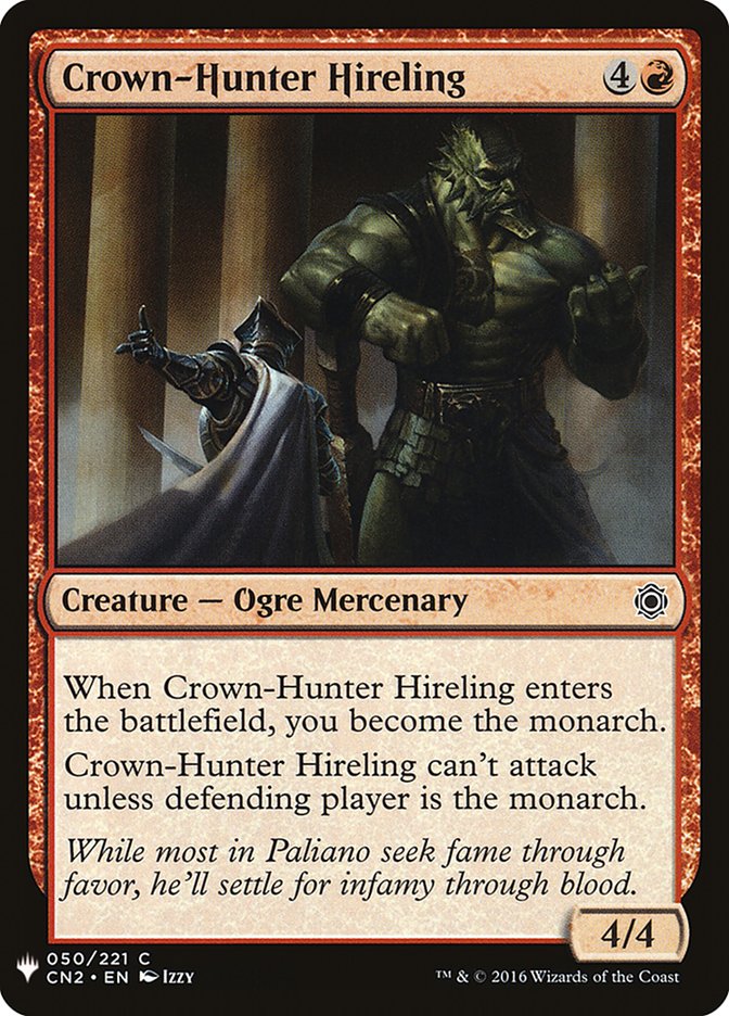 Crown-Hunter Hireling [Mystery Booster] | Dragon's Lair Comics and Fantasy Houston TX