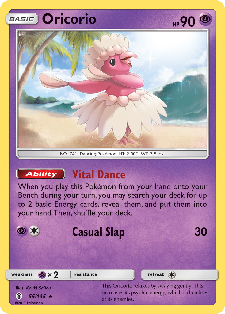 Oricorio (55/145) [Sun & Moon: Guardians Rising] | Dragon's Lair Comics and Fantasy Houston TX