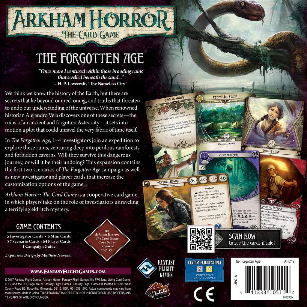 Arkham Horror LCG: The Forgotten Age Deluxe | Dragon's Lair Comics and Fantasy Houston TX