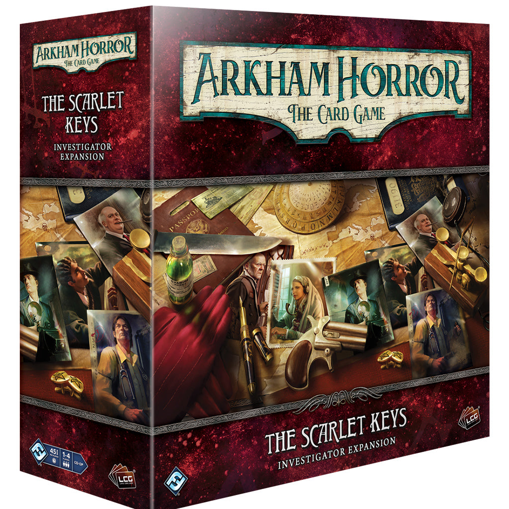 Atrkham Horror LCG: The Scarlet Keys Investigator Expansion | Dragon's Lair Comics and Fantasy Houston TX