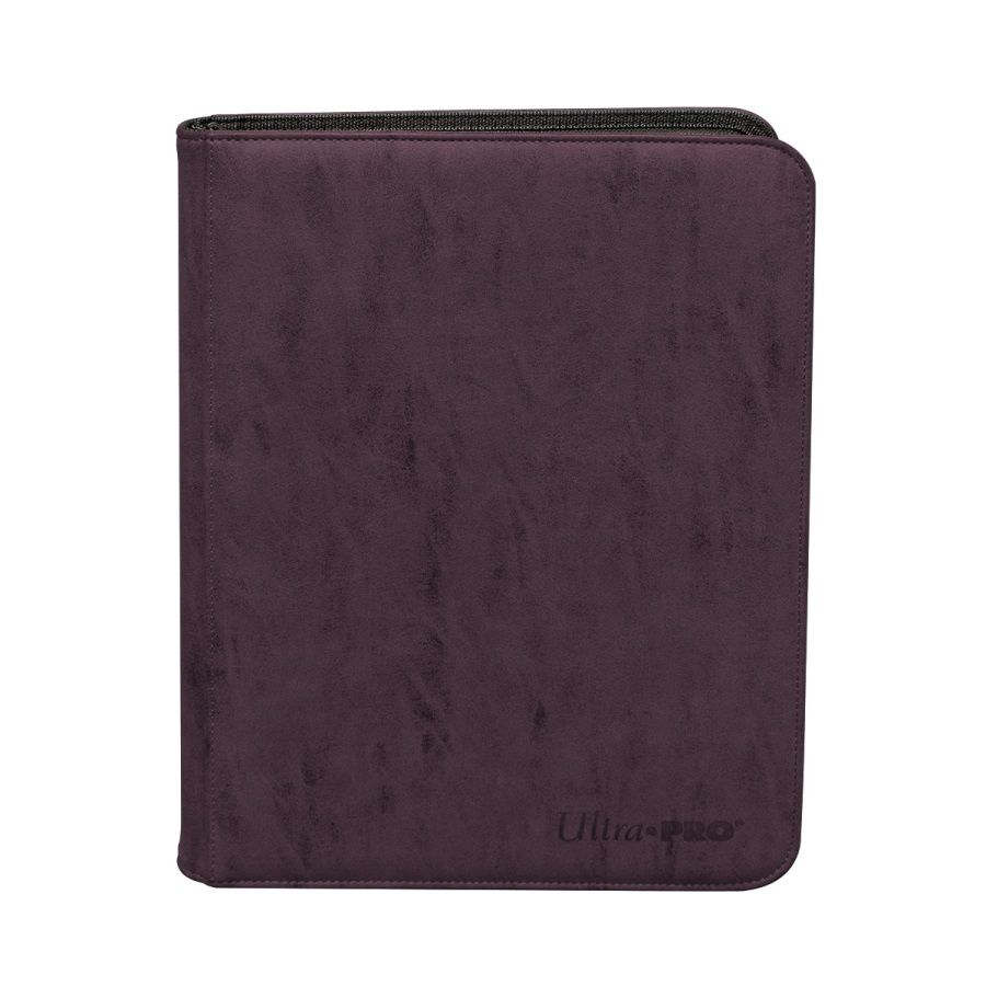 Ultra Pro Suede Collection 9 Pocket Zippered Pro-Binder - Amethyst | Dragon's Lair Comics and Fantasy Houston TX