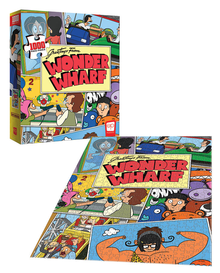 Bob's Burgers Wonder Wharf 1000 Piece Puzzle | Dragon's Lair Comics and Fantasy Houston TX