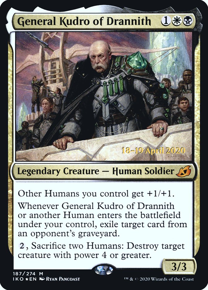 General Kudro of Drannith [Ikoria: Lair of Behemoths Prerelease Promos] | Dragon's Lair Comics and Fantasy Houston TX