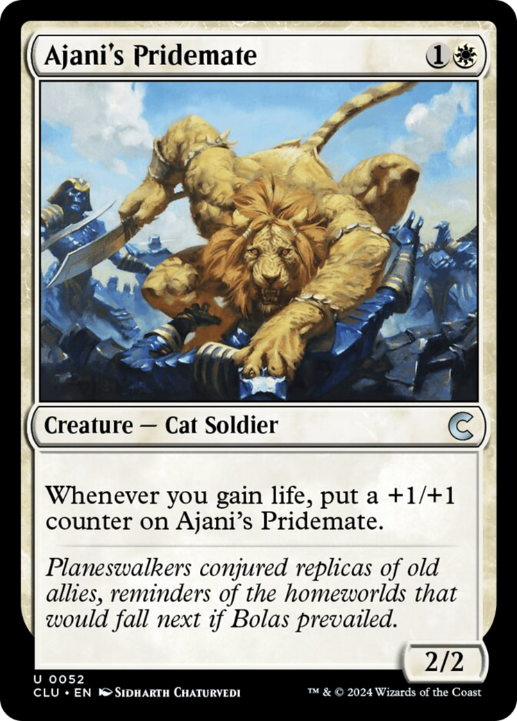 Ajani's Pridemate [Ravnica: Clue Edition] | Dragon's Lair Comics and Fantasy Houston TX