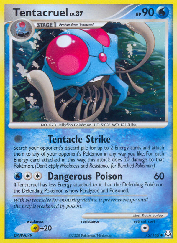 Tentacruel (75/146) [Diamond & Pearl: Legends Awakened] | Dragon's Lair Comics and Fantasy Houston TX