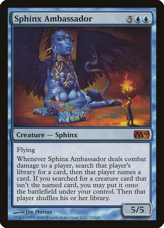 Sphinx Ambassador [Magic 2010] | Dragon's Lair Comics and Fantasy Houston TX