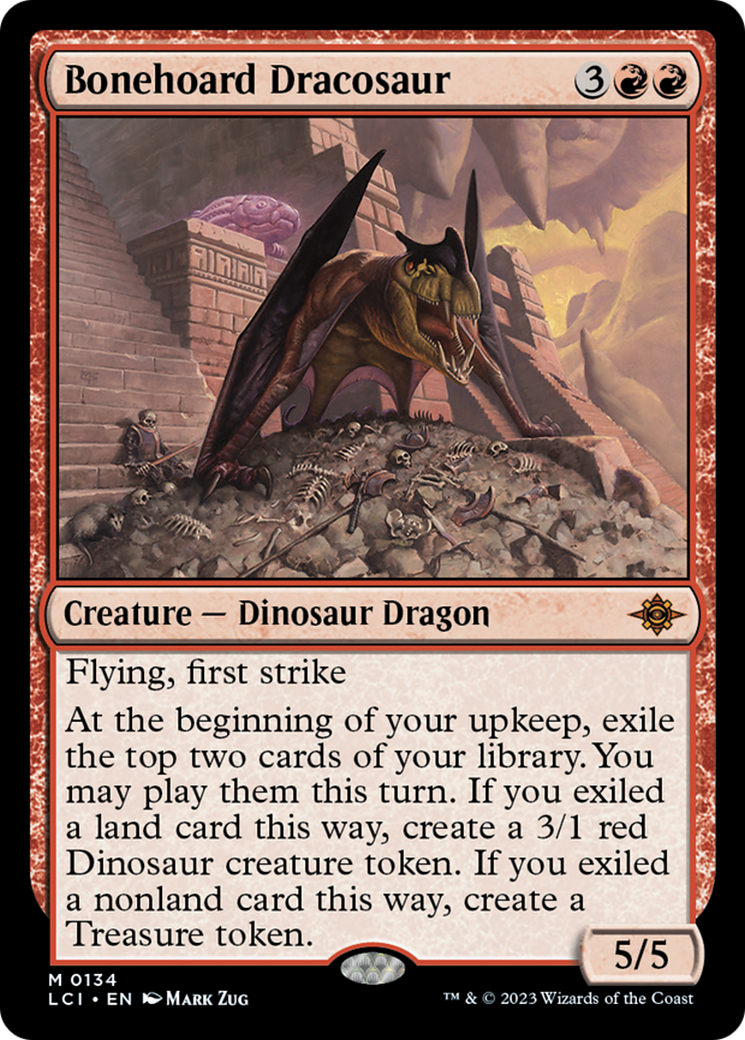 Bonehoard Dracosaur [The Lost Caverns of Ixalan] | Dragon's Lair Comics and Fantasy Houston TX