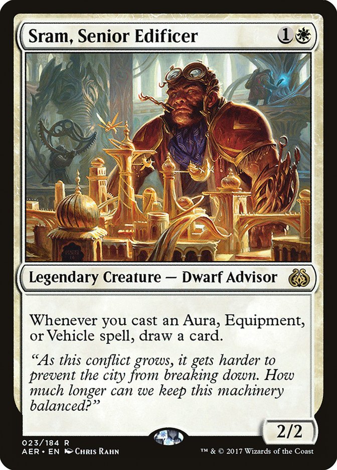 Sram, Senior Edificer [Aether Revolt] | Dragon's Lair Comics and Fantasy Houston TX