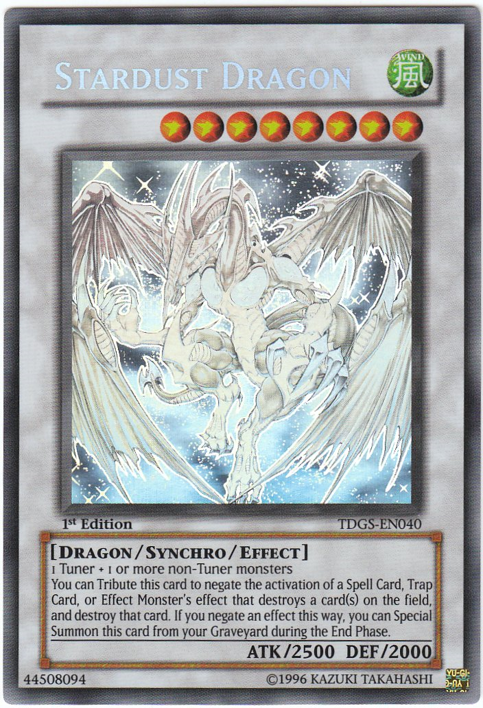 Stardust Dragon (Ghost) [TDGS-EN040] Ghost Rare | Dragon's Lair Comics and Fantasy Houston TX