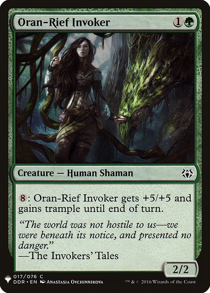 Oran-Rief Invoker [Mystery Booster] | Dragon's Lair Comics and Fantasy Houston TX