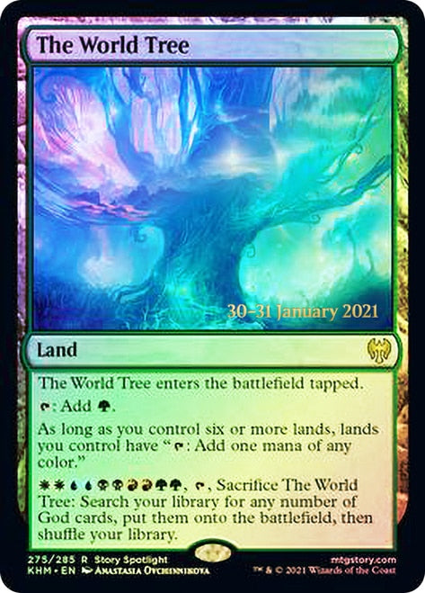 The World Tree [Kaldheim Prerelease Promos] | Dragon's Lair Comics and Fantasy Houston TX