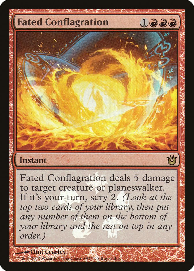 Fated Conflagration (Buy-A-Box) [Born of the Gods Promos] | Dragon's Lair Comics and Fantasy Houston TX