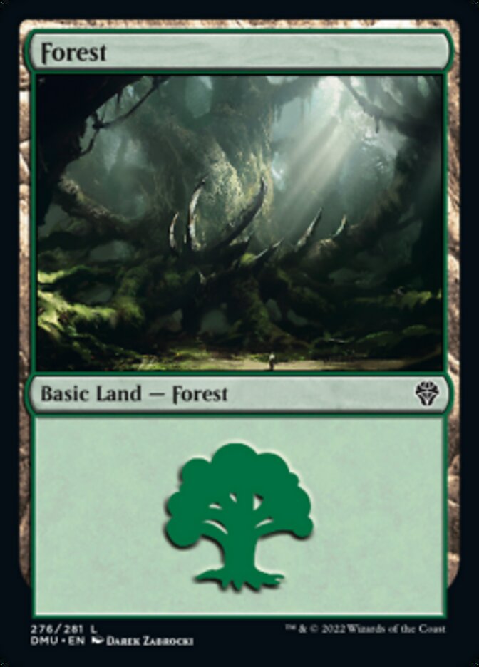 Forest (276) [Dominaria United] | Dragon's Lair Comics and Fantasy Houston TX