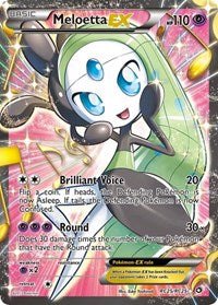 Meloetta EX (RC25/RC25) [Black & White: Legendary Treasures] | Dragon's Lair Comics and Fantasy Houston TX