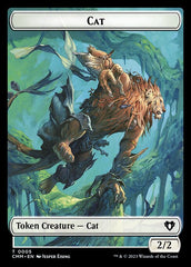 Eldrazi Scion // Cat (0005) Double-Sided Token [Commander Masters Tokens] | Dragon's Lair Comics and Fantasy Houston TX