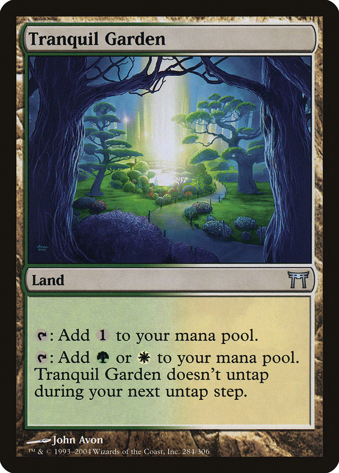 Tranquil Garden [Champions of Kamigawa] | Dragon's Lair Comics and Fantasy Houston TX