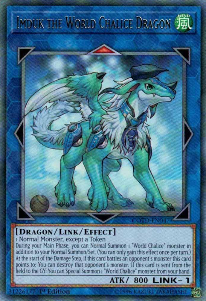 Imduk the World Chalice Dragon [COTD-EN047] Rare | Dragon's Lair Comics and Fantasy Houston TX