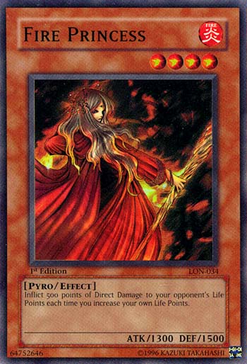 Fire Princess [LON-034] Super Rare | Dragon's Lair Comics and Fantasy Houston TX