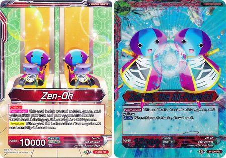 Zen-Oh // Zen-Oh, the All-Powerful (P-200) [Promotion Cards] | Dragon's Lair Comics and Fantasy Houston TX