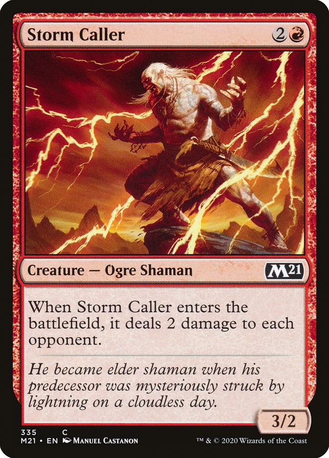 Storm Caller [Core Set 2021] | Dragon's Lair Comics and Fantasy Houston TX