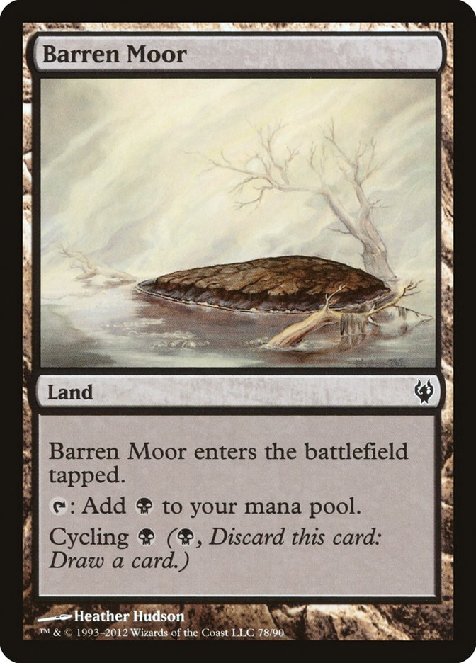 Barren Moor [Duel Decks: Izzet vs. Golgari] | Dragon's Lair Comics and Fantasy Houston TX