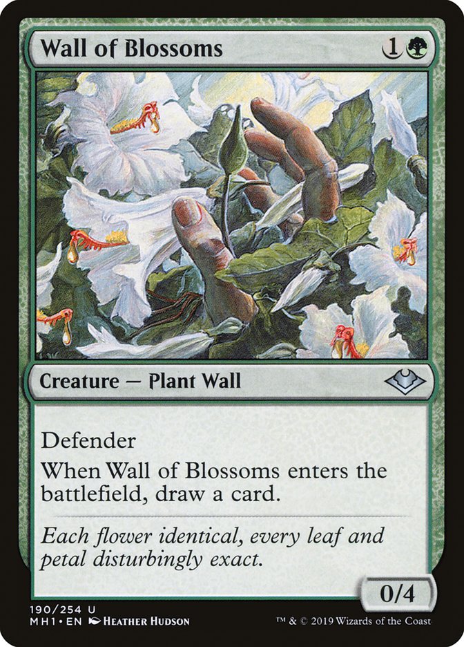 Wall of Blossoms [Modern Horizons] | Dragon's Lair Comics and Fantasy Houston TX