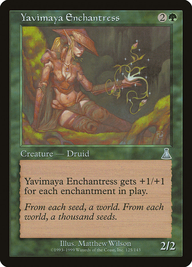 Yavimaya Enchantress [Urza's Destiny] | Dragon's Lair Comics and Fantasy Houston TX