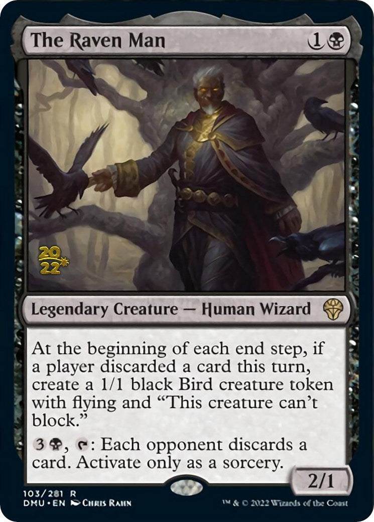 The Raven Man [Dominaria United Prerelease Promos] | Dragon's Lair Comics and Fantasy Houston TX