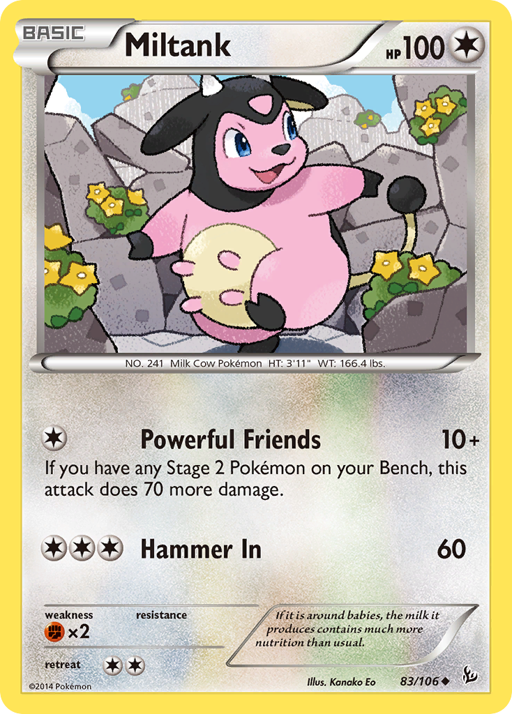 Miltank (83/106) [XY: Flashfire] | Dragon's Lair Comics and Fantasy Houston TX