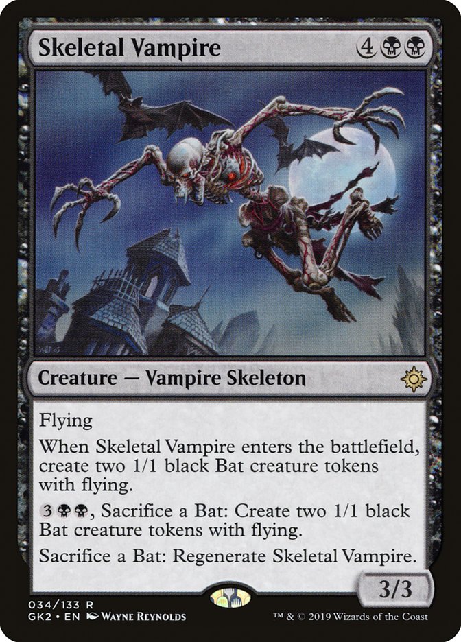 Skeletal Vampire [Ravnica Allegiance Guild Kit] | Dragon's Lair Comics and Fantasy Houston TX