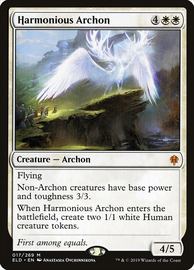 Harmonious Archon [Throne of Eldraine] | Dragon's Lair Comics and Fantasy Houston TX