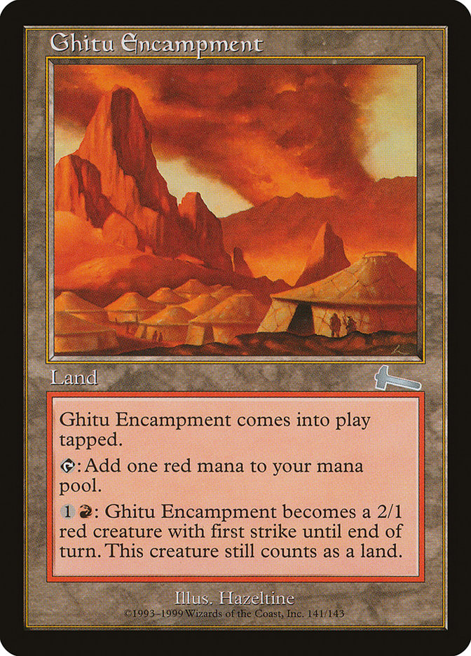 Ghitu Encampment [Urza's Legacy] | Dragon's Lair Comics and Fantasy Houston TX