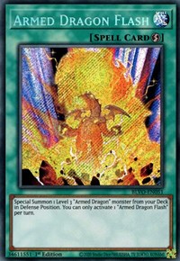 Armed Dragon Flash [BLVO-EN051] Secret Rare | Dragon's Lair Comics and Fantasy Houston TX