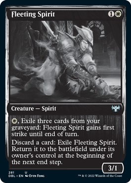 Fleeting Spirit [Innistrad: Double Feature] | Dragon's Lair Comics and Fantasy Houston TX