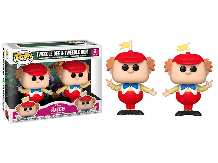 Funko Pop! Disney: Alice In Wonderland: Tweedle Dee & Tweedle Dum | Dragon's Lair Comics and Fantasy Houston TX