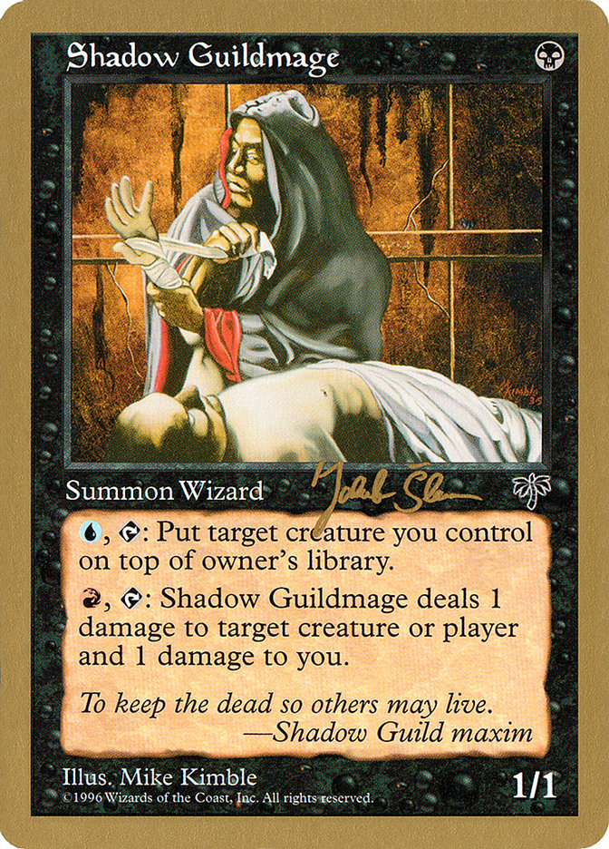 Shadow Guildmage (Jakub Slemr) [World Championship Decks 1997] | Dragon's Lair Comics and Fantasy Houston TX