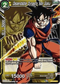 Dependable Dynasty Son Goku (BT4-078) [Magnificent Collection Broly Version] | Dragon's Lair Comics and Fantasy Houston TX